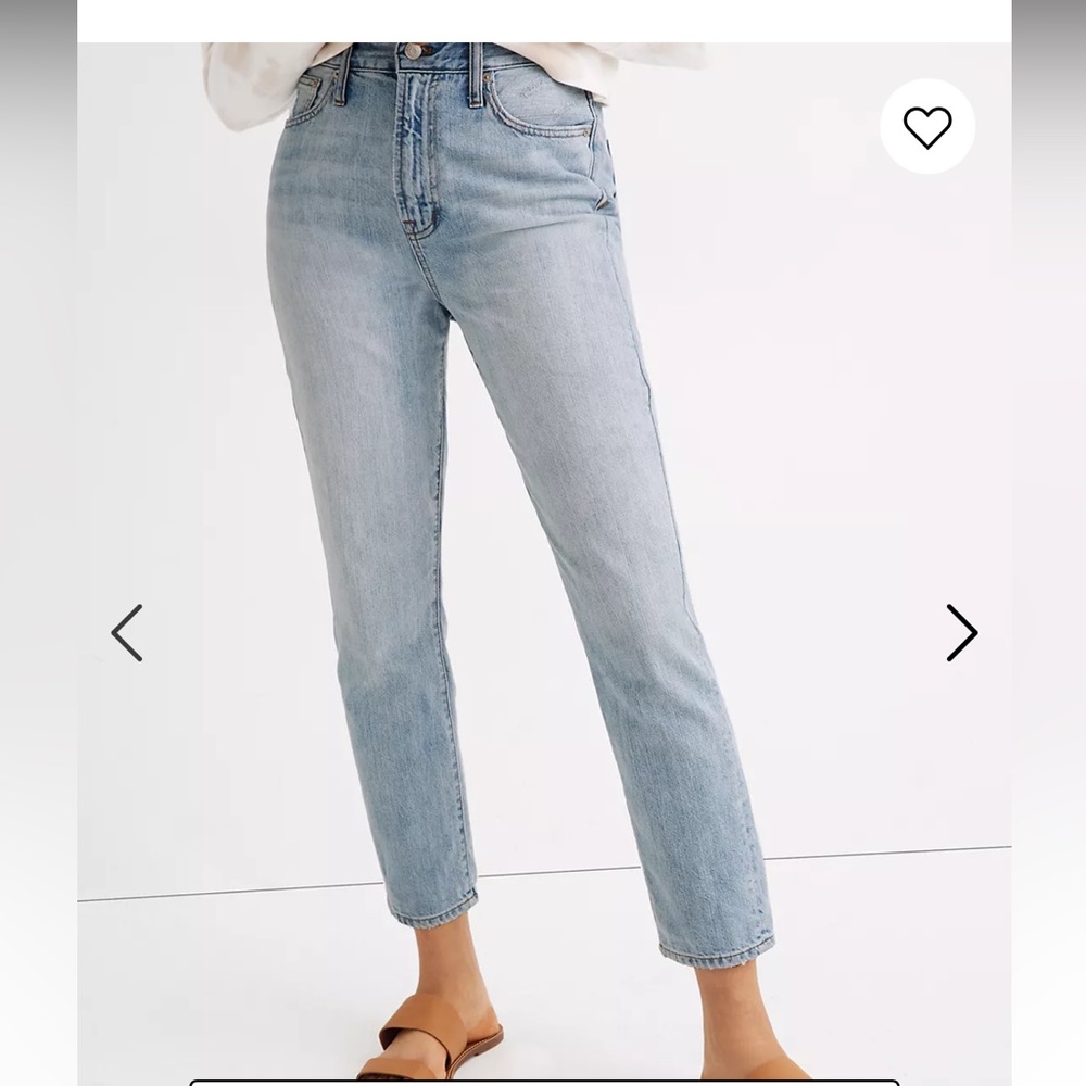 BRAND NEW WITH TAGS Madewell Curvy Perfect Vintage Jean